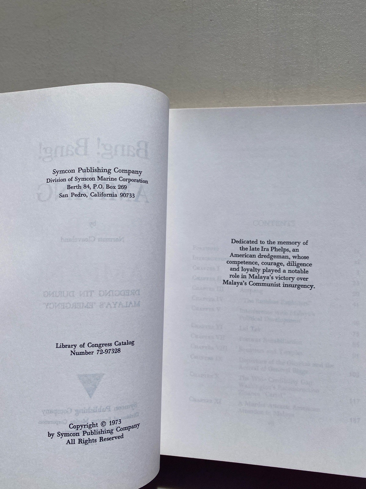 Bang! Bang! In Ampang Norman Cleaveland Facsimile PB