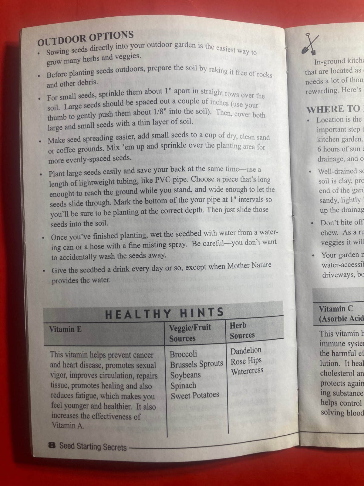 Jerry Baker’s Kitchen Garden 201 Terrific Tips 2001 34 PAGES