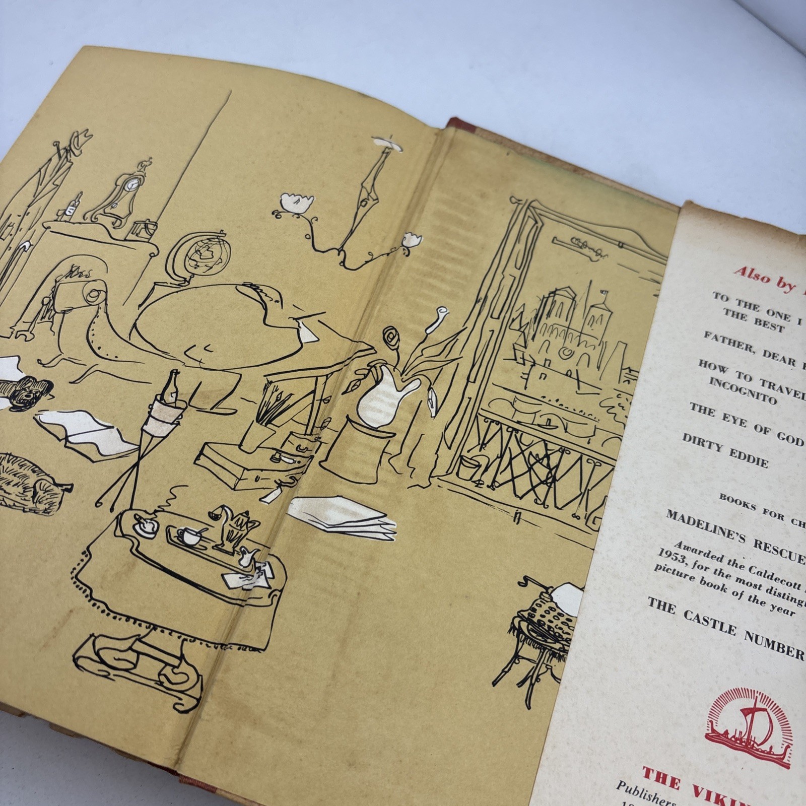 The World of Bemelmans Omnibus by Ludwig Bemelmans 1st Edition HC