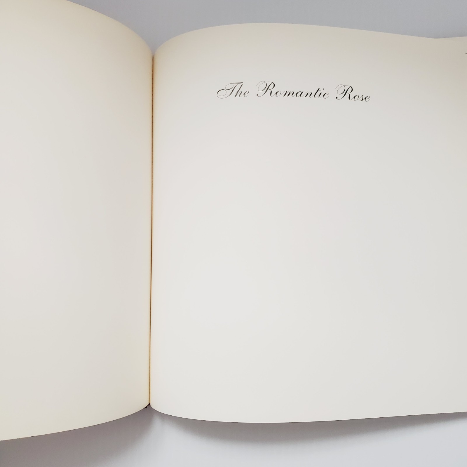 The Romantic Rose Hardcover Book Gift Flowers Gardening Plants