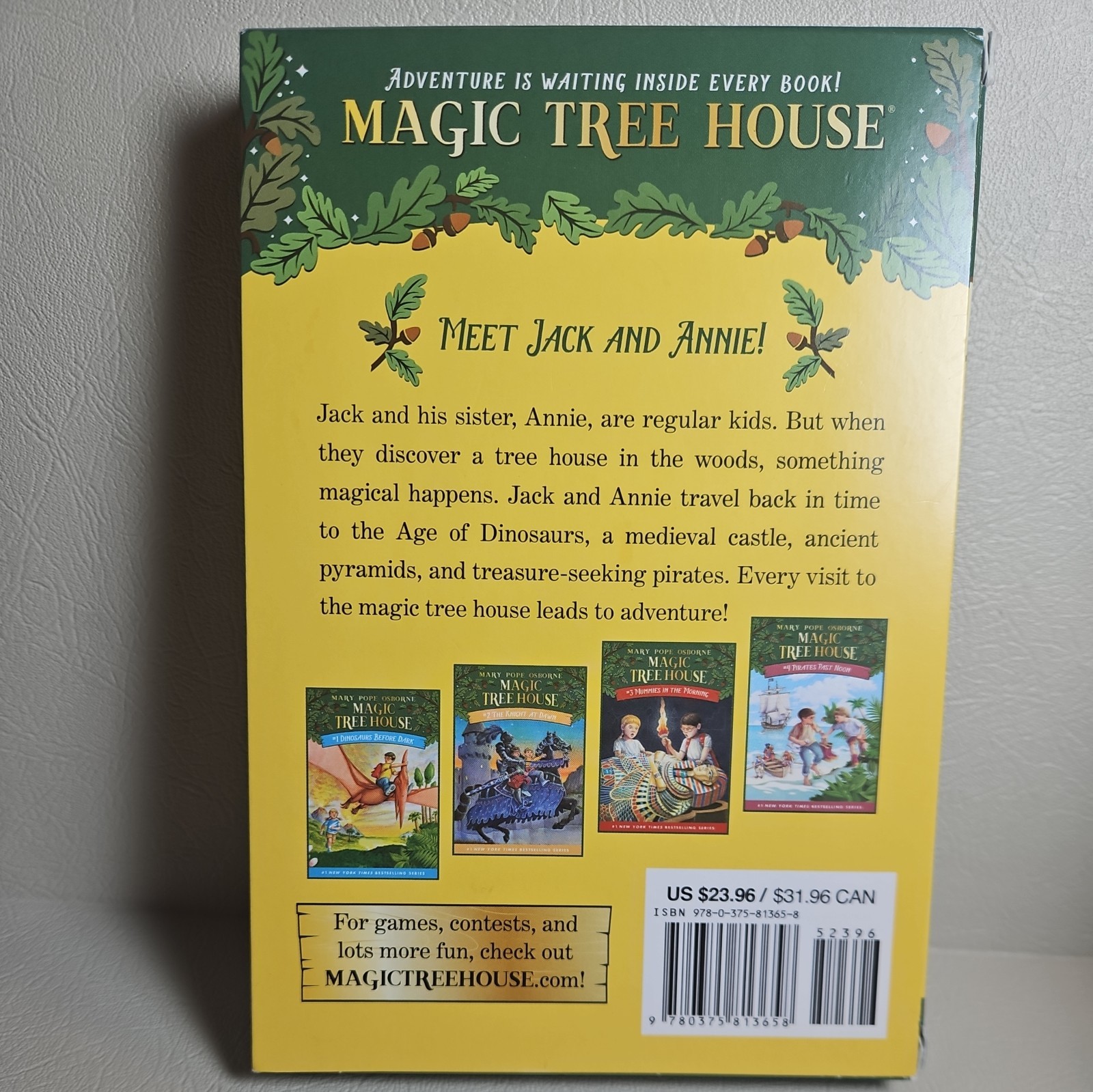Magic Tree House Books 1-4 Box Gift Set Mary Pope Osborne Brand New – Mint