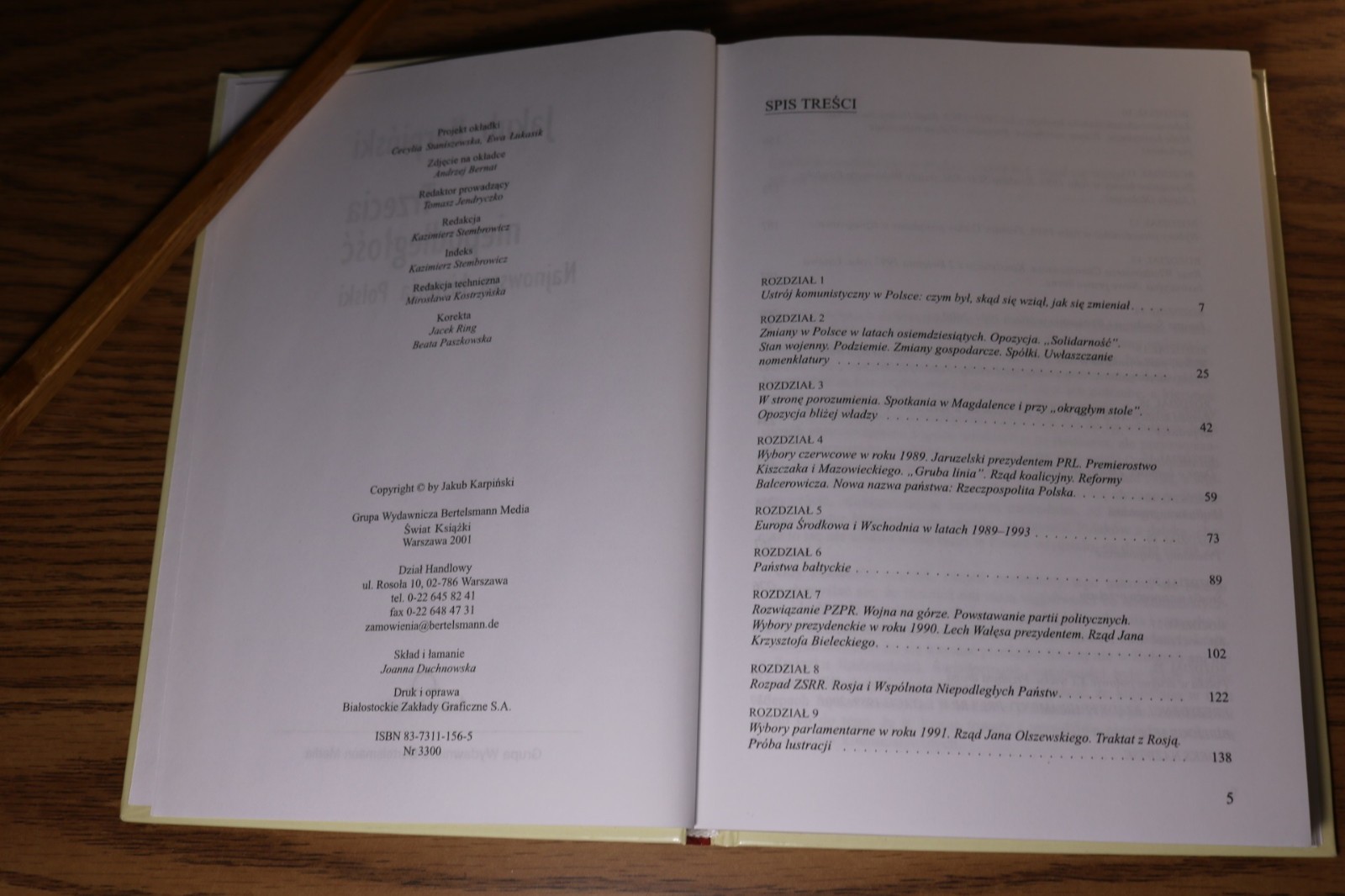 Trzecia niepodległość – Jakub Karpiński 2001 Najnowsza historia Polski Polish