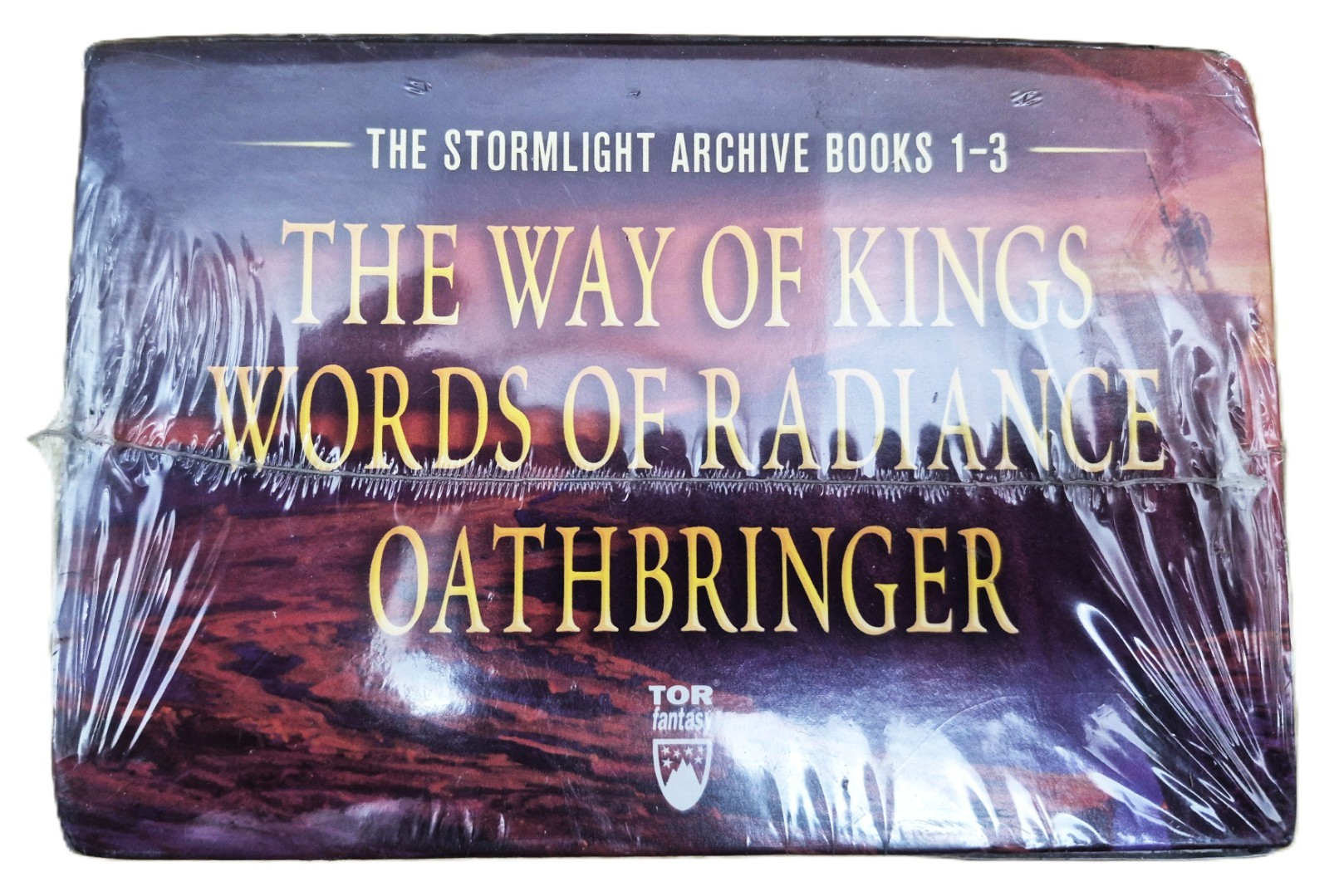 BOOK Brandon Sanderson Stormlight Archive Books 1-3 Paperback Set – SEALED NEW
