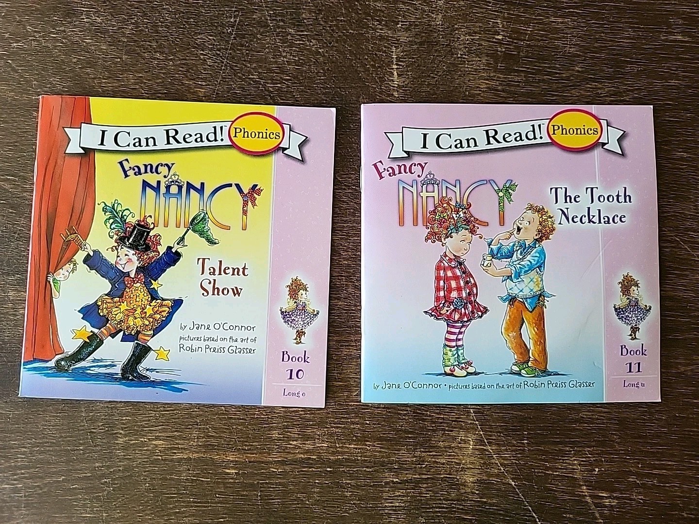 Set Of 9 Fancy Nancy I Can Read Phonics Books
