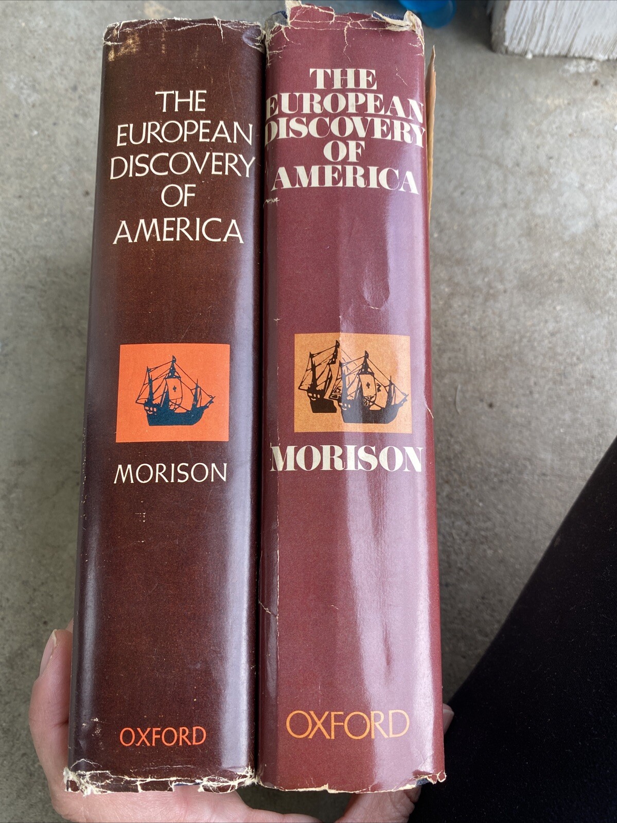 SAMUEL ELIOT MORISON: THE EUROPEAN DISCOVERY OF AMERICA – 2 vols HC/DJ