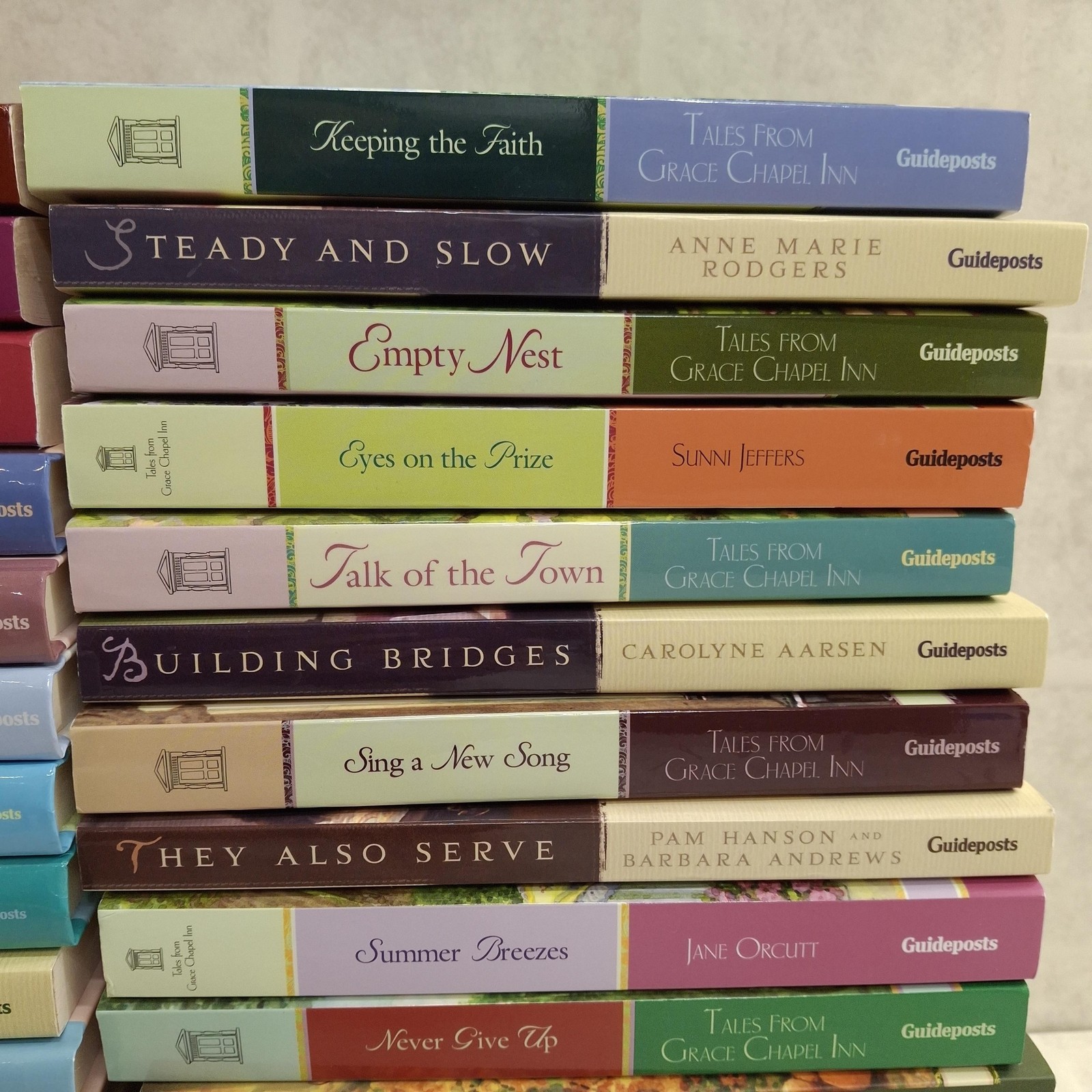 Guideposts Tales from Grace Chapel Inn Lot of 30 Mixed Set Cozy Mysteries