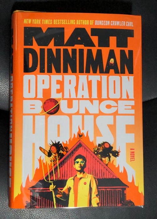 Signed Matt Dinniman Operation Bounce House DCC Ace 1st Print Hardcover NF