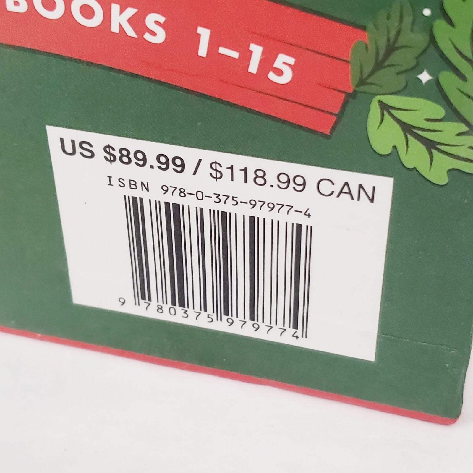 $90 Set – Magic Tree House Collection 1: 1-15 Book Box by Mary Pope Osborne