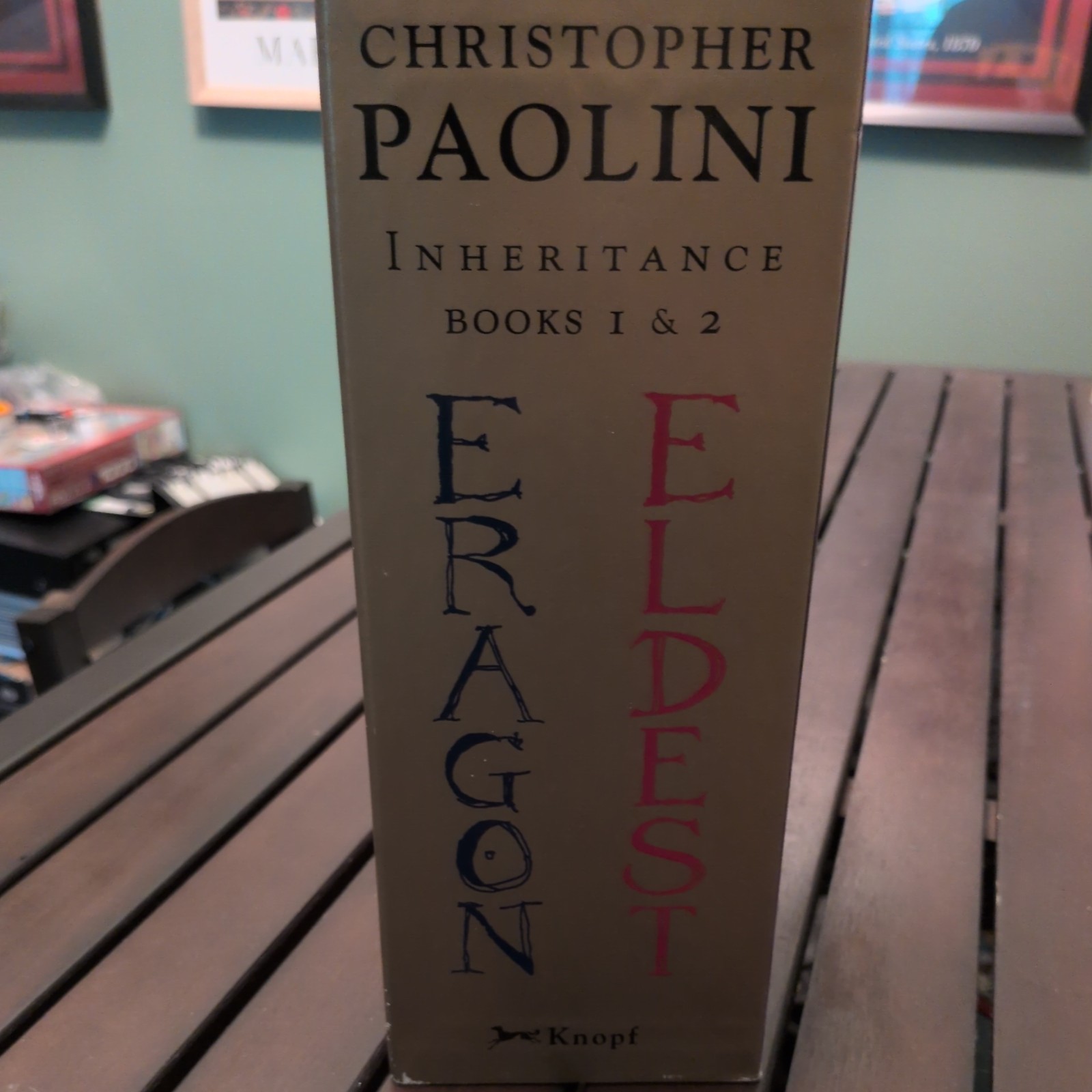 Eragon; Eldest by Christopher Paolini (2005, Hardcover)