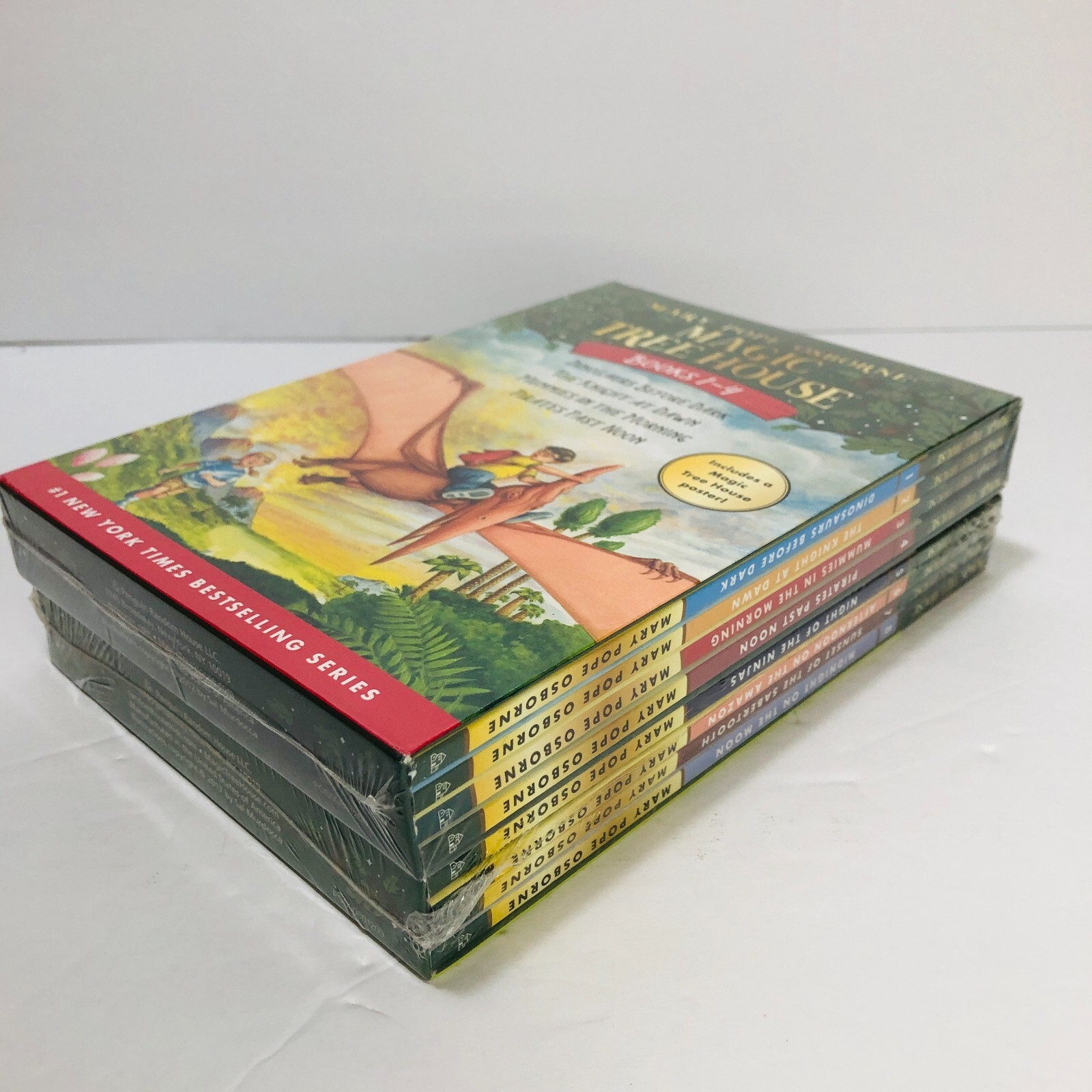 MAGIC TREE HOUSE SER: Two Boxed Sets (Books 1-8) by Mary Pope Osborne NEW IN PKG