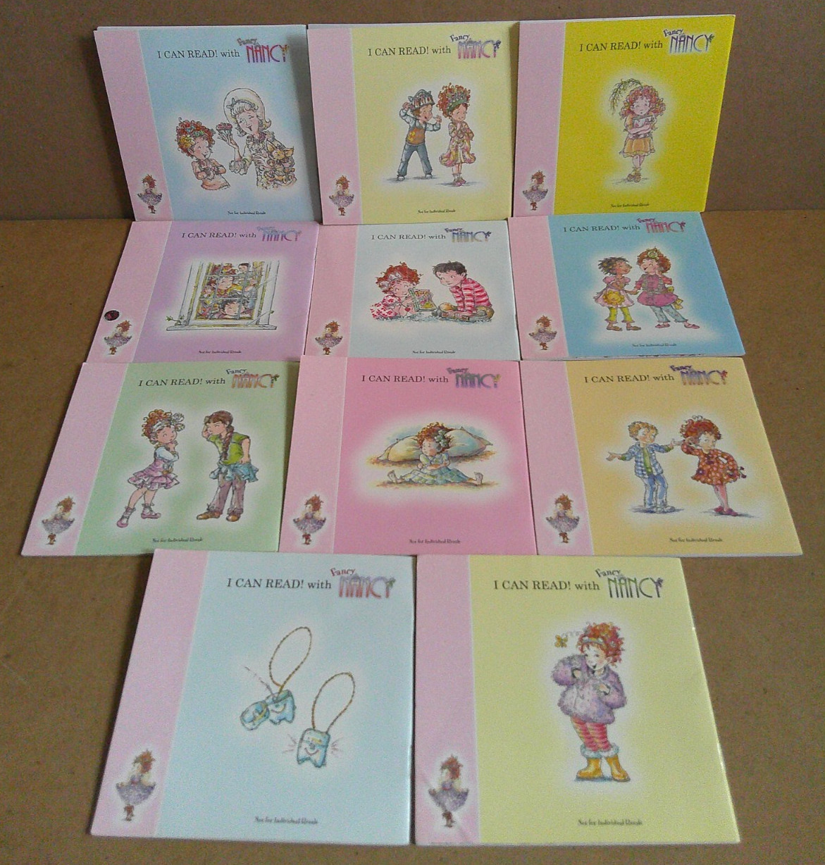 Fancy Nancy Phonics Readers 11 Books Set Reading~ I Can Read by Jane O’Connor