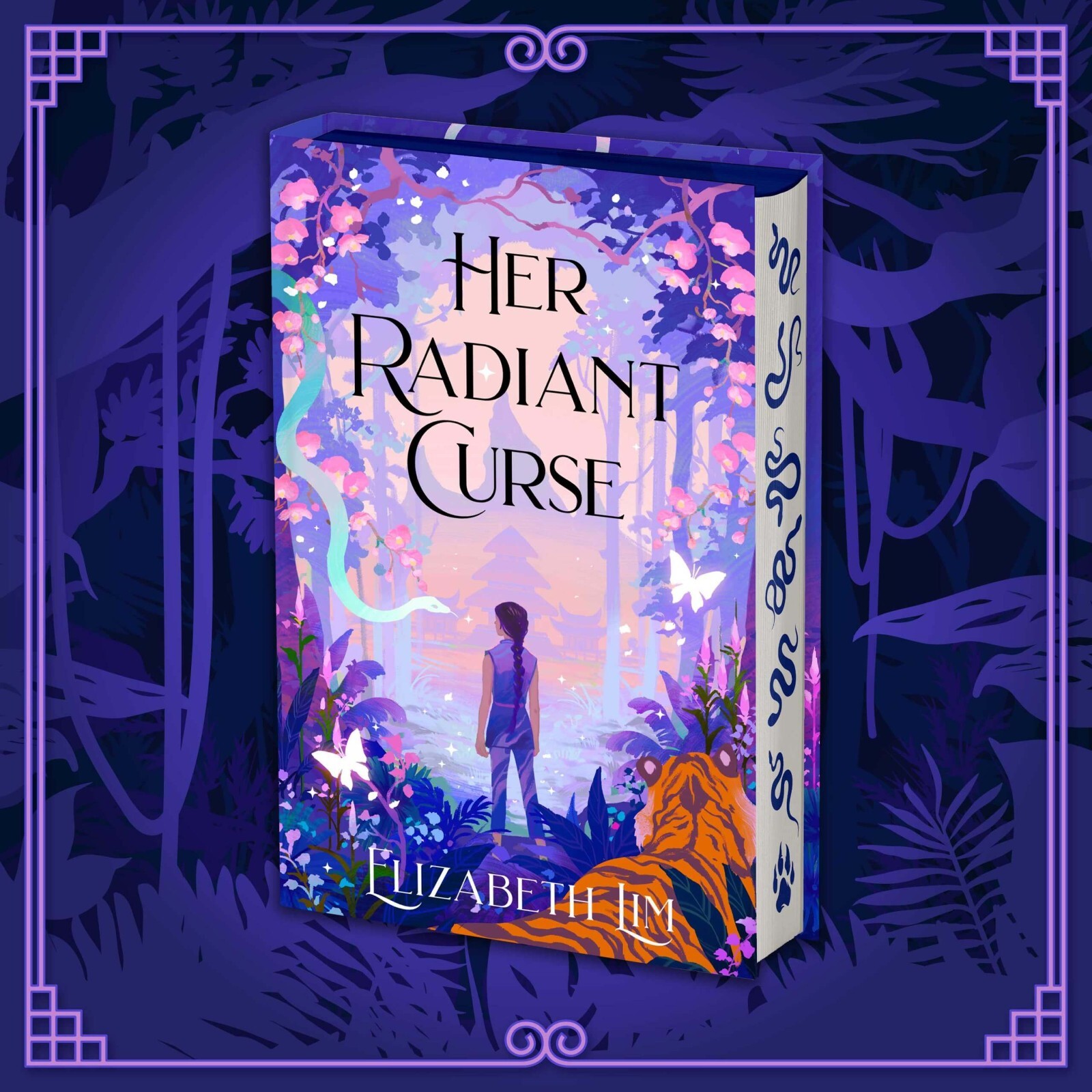 SIGNED Her Radiant Curse by Elizabeth Lim FAIRYLOOT EXCLUSIVE Stenciled Edge NEW
