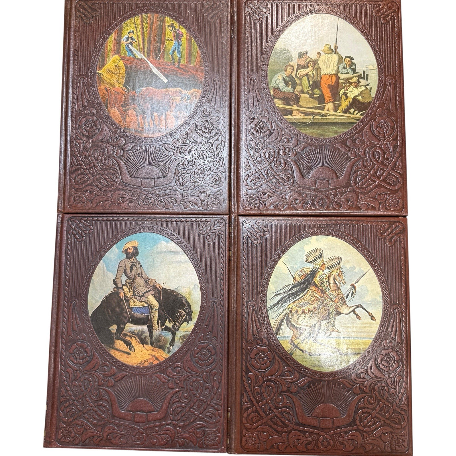 Time Life Series The Old West Leatherette Hardcovers Wild History Lot of 20 1970