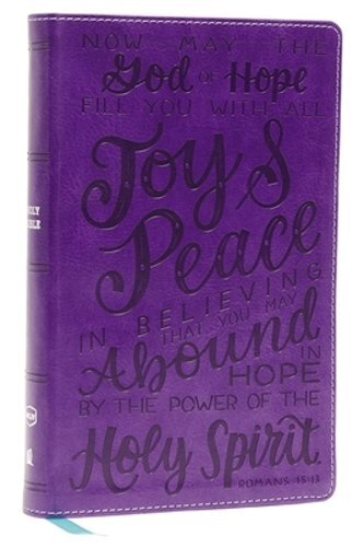 Nkjv, Holy Bible for Kids, Verse Art Cover Collection, Leathersoft, Purple,: New