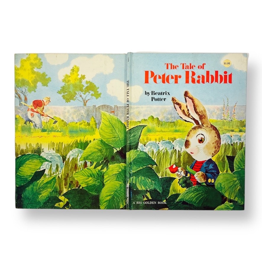 The Tales of Peter Rabbit Big Golden Book Beatrix Potter Children’s Picture Book