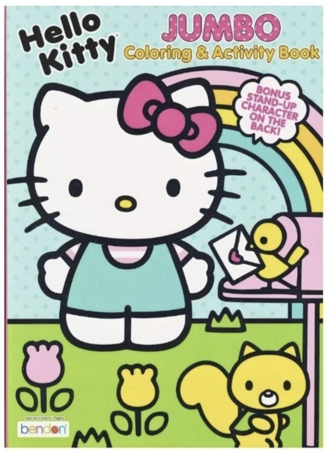 🌈💛 HELLO KITTY 💛 JUMBO 🐥 ●COLORING & ACTIVITY● Coloring And Activity Book.