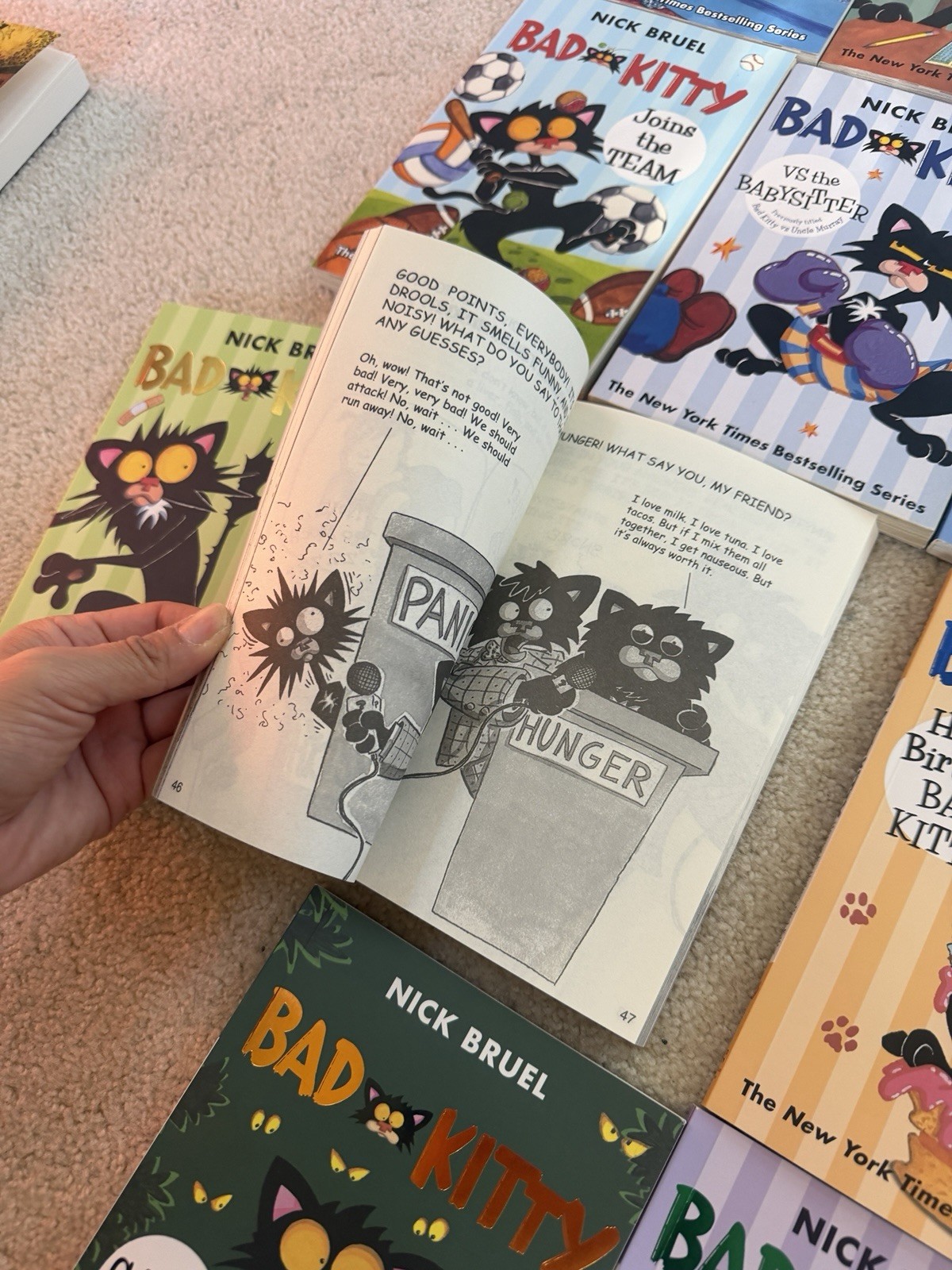 Bad Kitty’s Purrfect Set by Nick Bruel – 15 Books