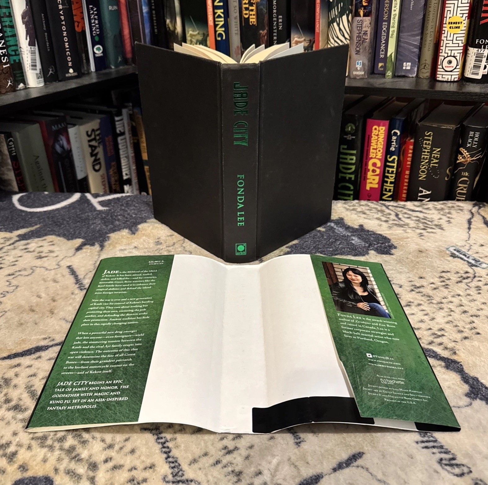 Jade City – Fonda Lee (Hardcover) True First Edition/Print, 1st/1st, $26.00, G