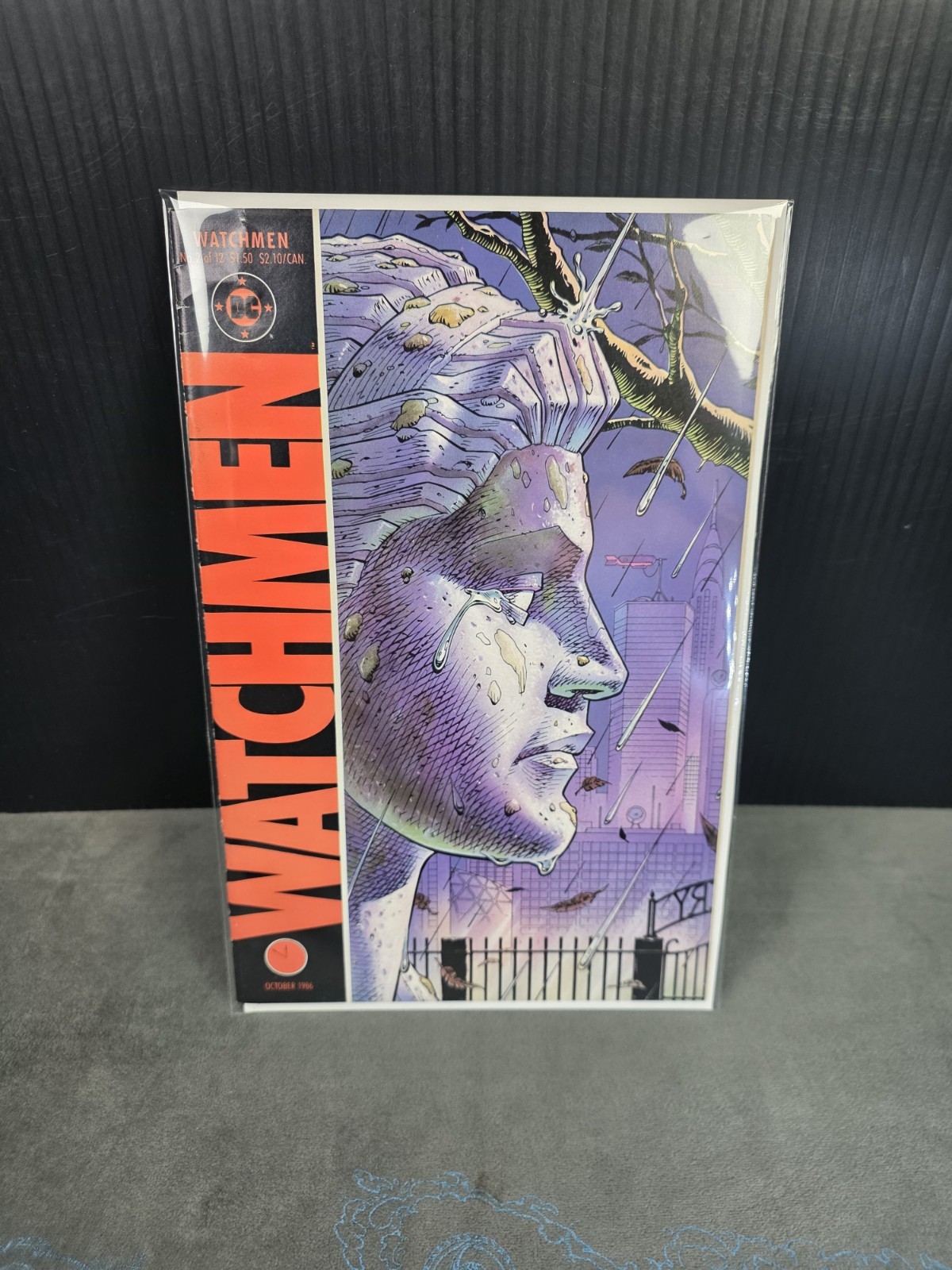 WATCHMEN #2 VF+ Alan Moore Dave GIbbons DC Comics 1986 Dr Manhattan Rorschach A1