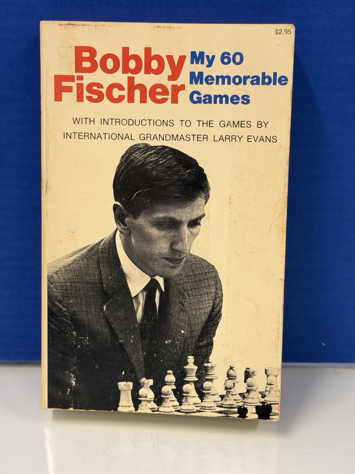 Bobby Fischer My 60 Memorable Games Simon & Schuster Paperback Chess Book