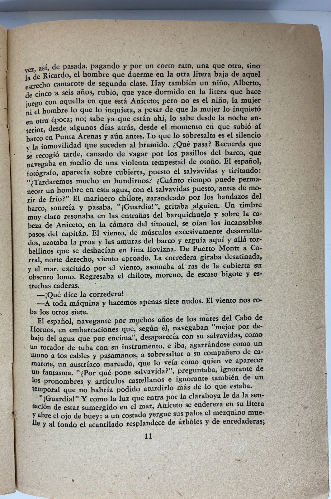Manuel Rojas – Mejor que el Vino – 1958 Chilean Edition – Vintage Spanish Novel