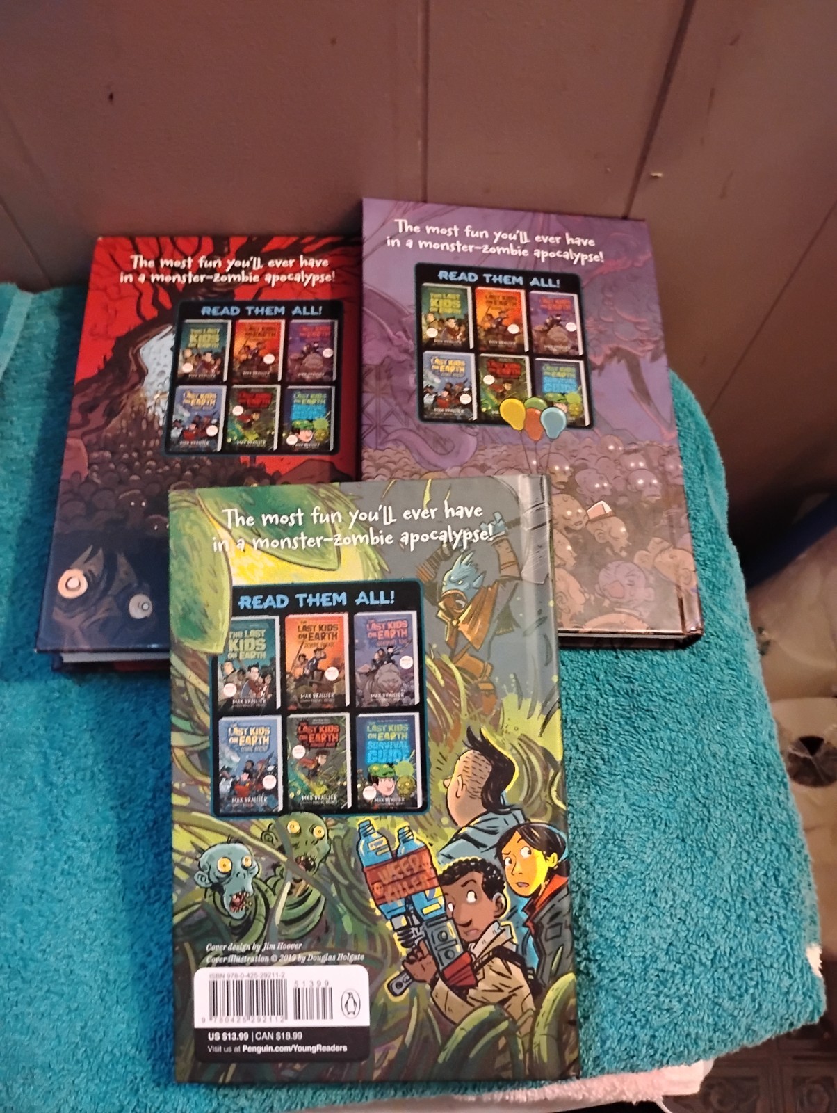 last kids on earth hardcover books 2,3,5