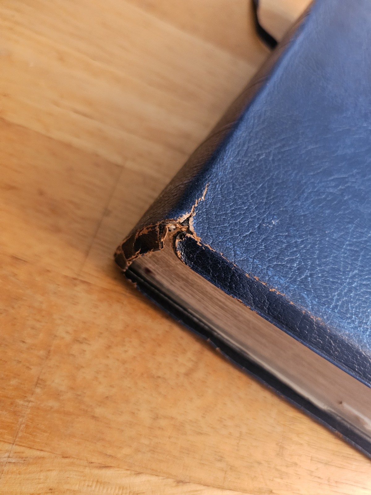 The Ryrie Study Bible KJV Red Letter Text, Moody Press 1978, Blue Bond Leather