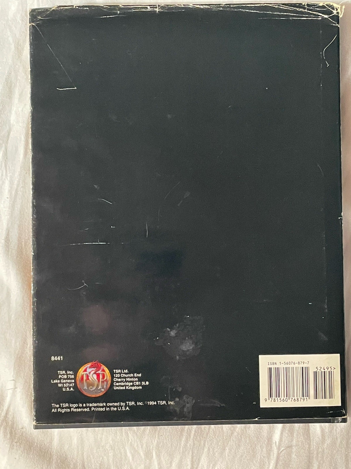 Worlds of TSR: A Pictorial Journey Through the Landscape of Imagination HC 1994