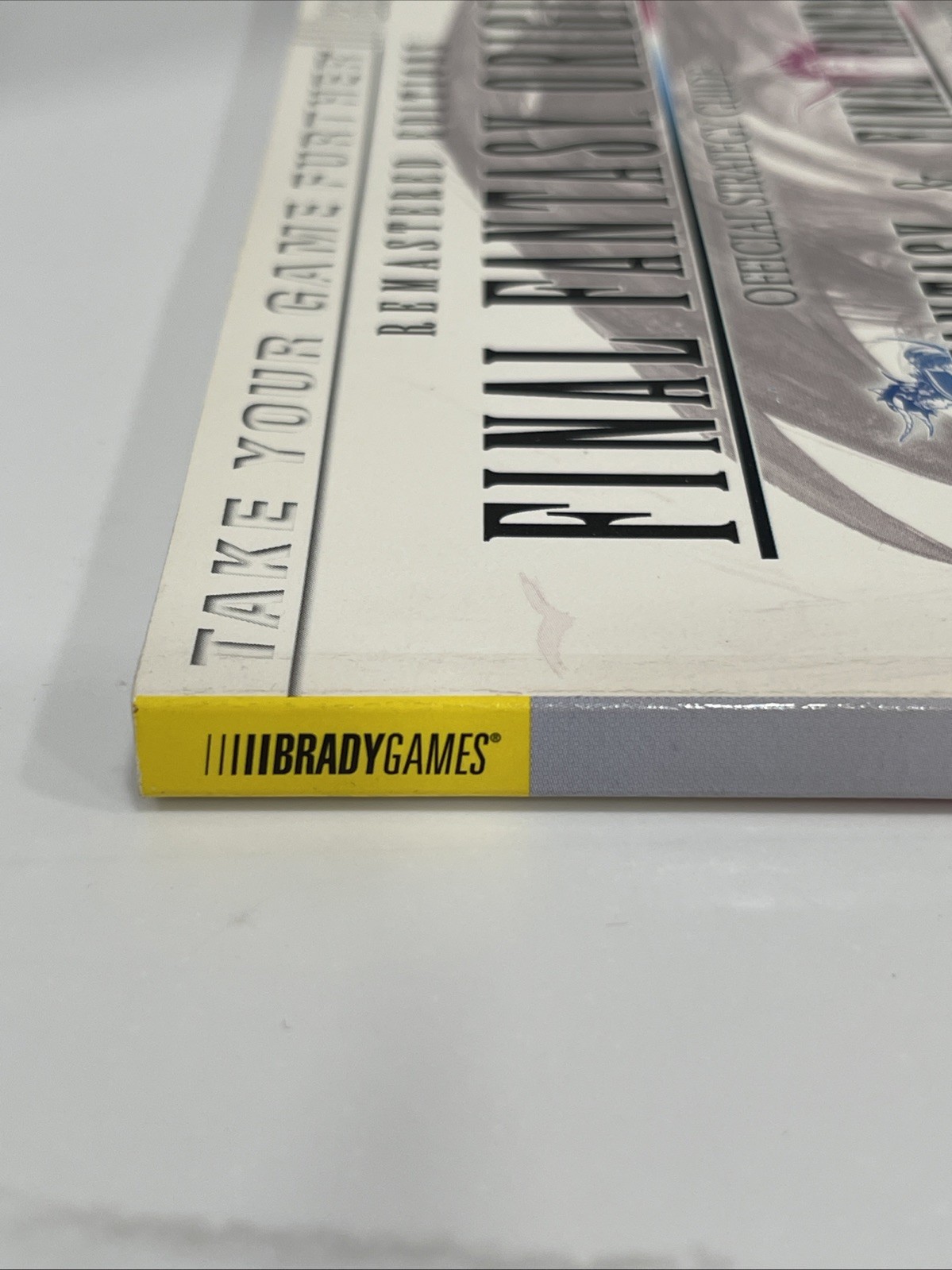 Final Fantasy Origins Strategy Guide BradyGames Sony Playstation PS1 Square Enix