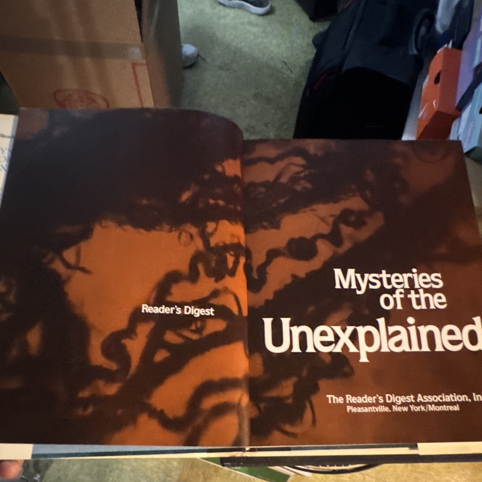Reader’s Digest Mysteries of the Unexplained HC 1982 Unexplained Phenomena ISBN