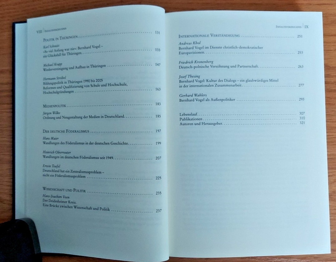 Mut Hoffnung Zuversight Festschrift fur Bernhard Vogel zum 75. Geburtstag 2007