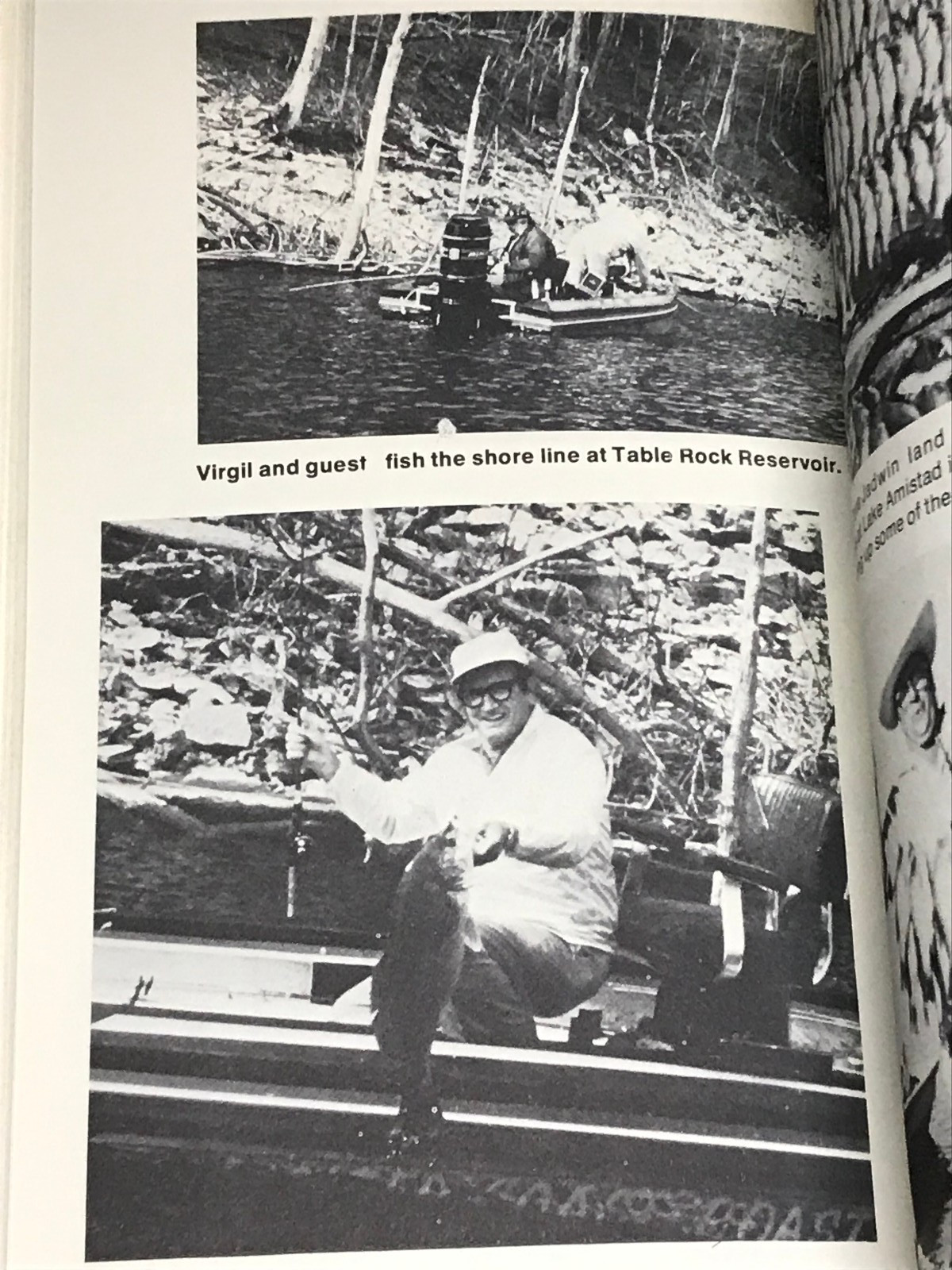 Virgil Ward: Championship Fishing Guide Vintage 1972 Casting Lures Bass Trout