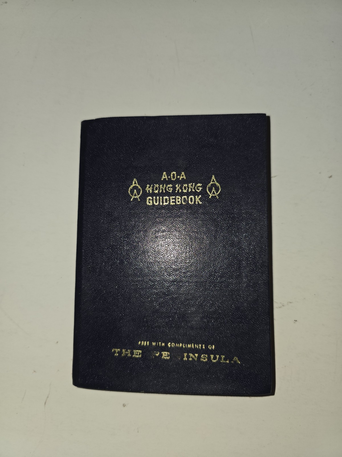 Vintage A-O-A Hong Kong Guidebook | Official Guidebook of the Hongkong