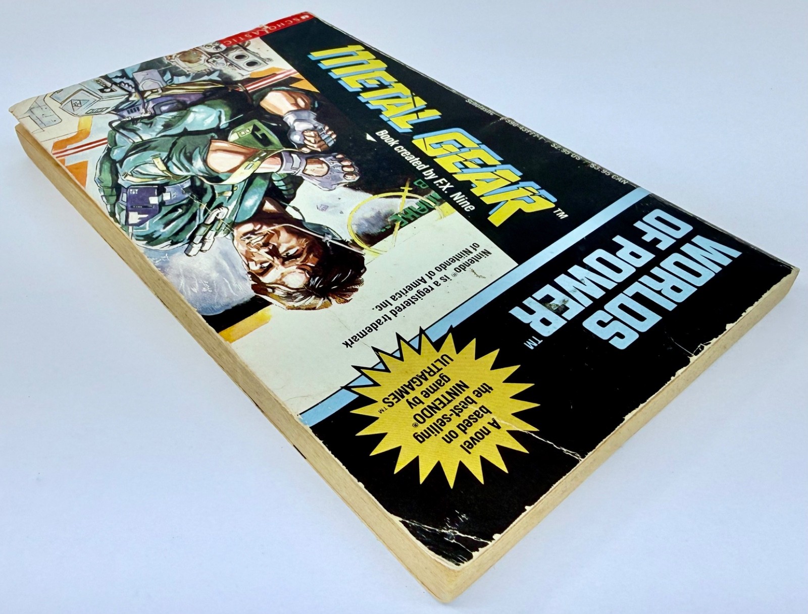 Metal Gear Worlds of Power #2 Nintendo Video Games Paperback Book
