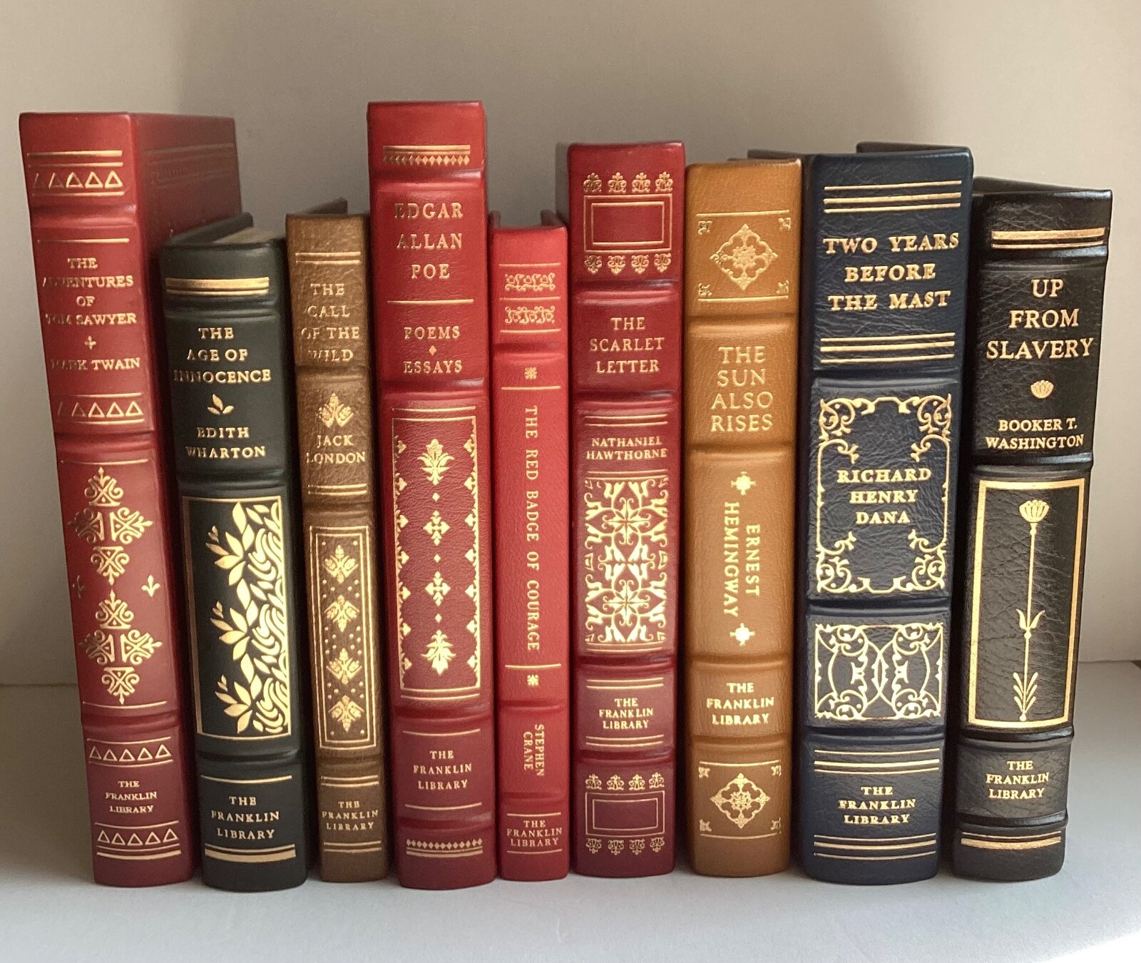 Franklin Library: Choose your own American Literature Classic. See details