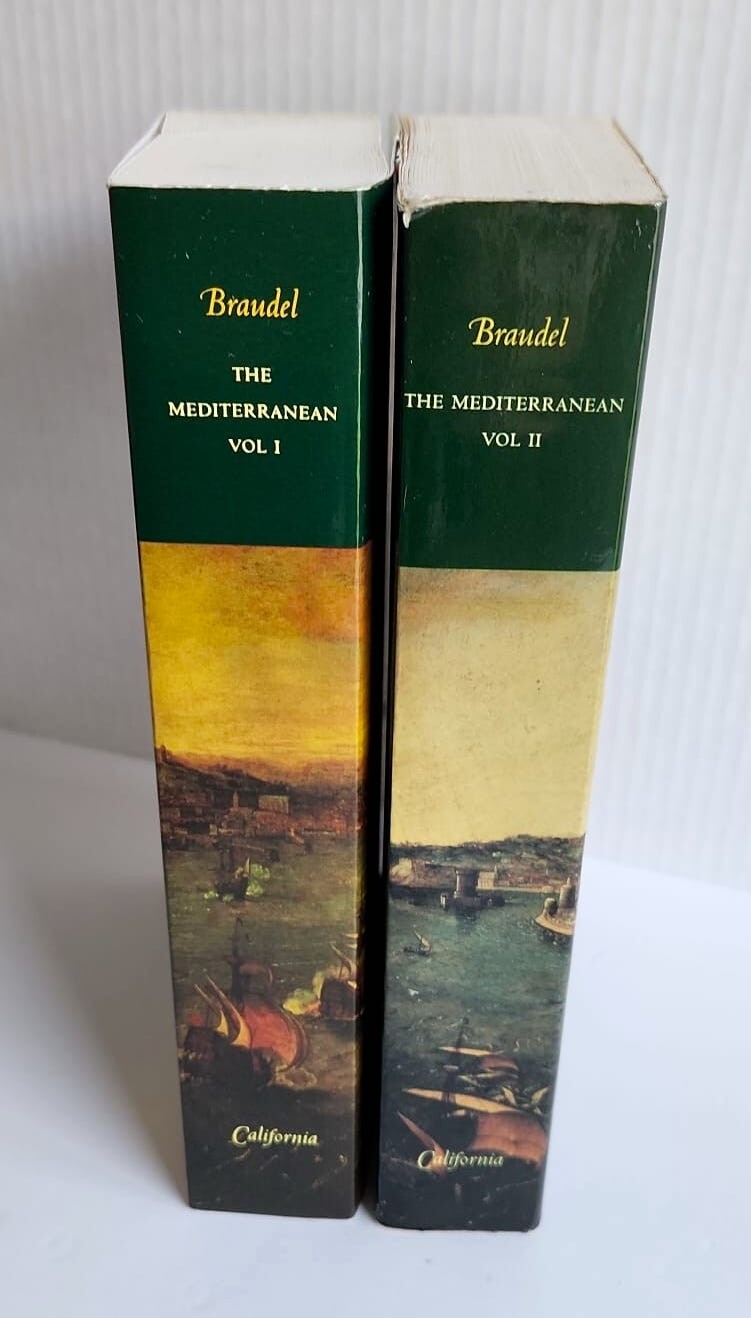 Fernand Braudel – The Mediterranean World in the Age Philip II 1996 2 Volume Set