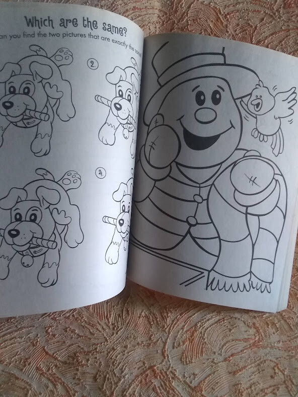 Kids Giant 160 Pages Holiday Coloring Activity Book Games