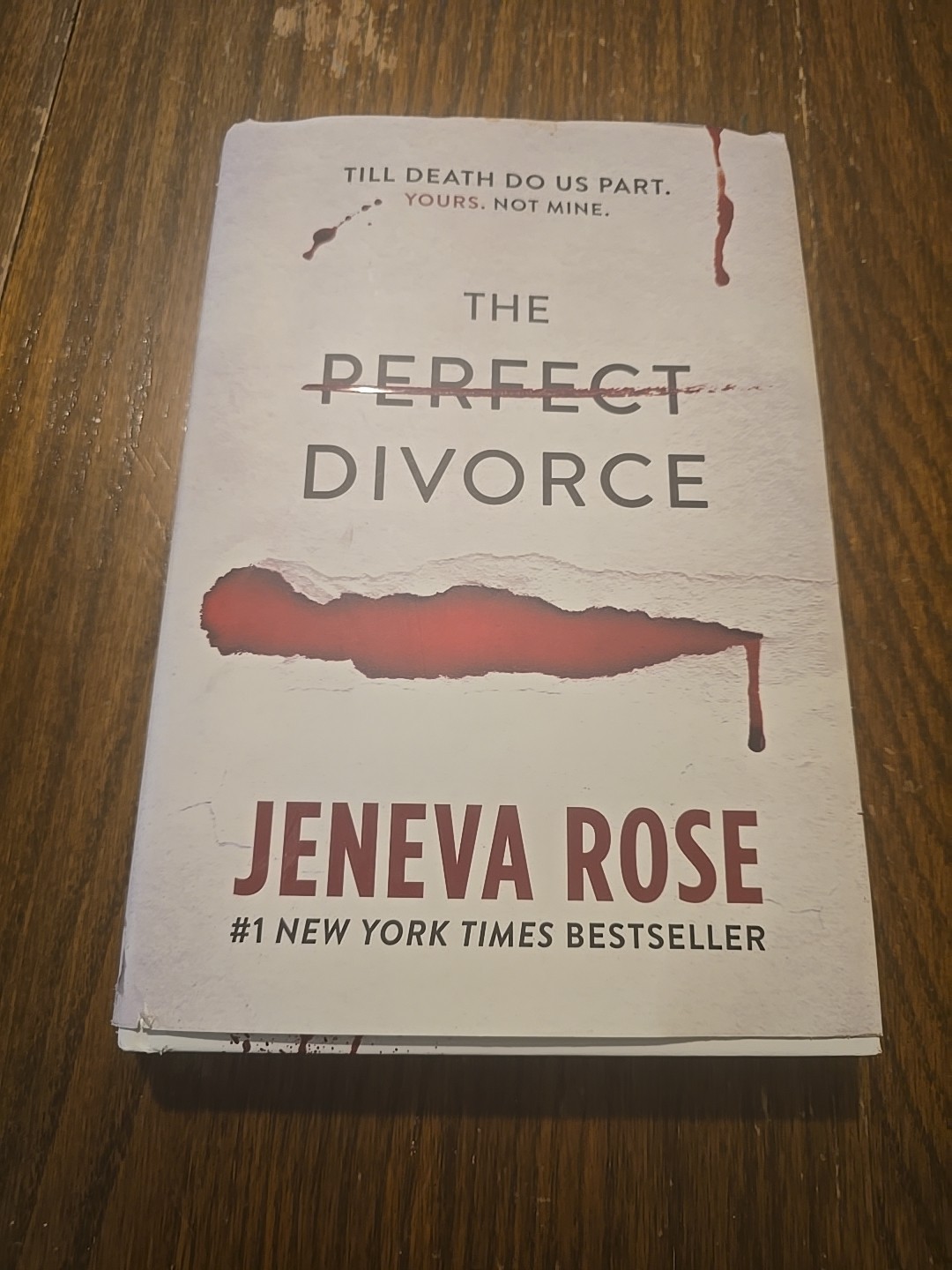 The Perfect Divorce by Jeneva Rose (Hardcover, 2025, UNMARKED!)