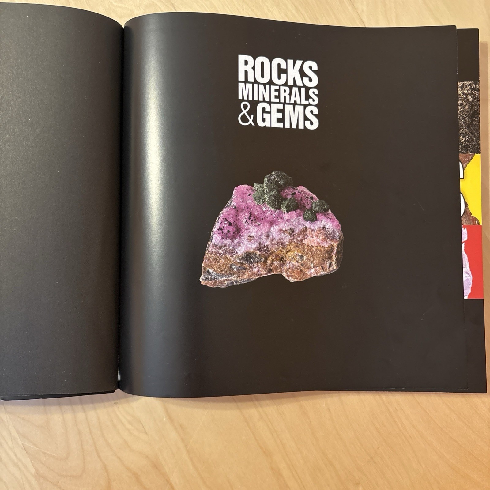 Book: Rocks, Minerals & Gems by Sean Callery & Miranda Smith Scholastic 2014