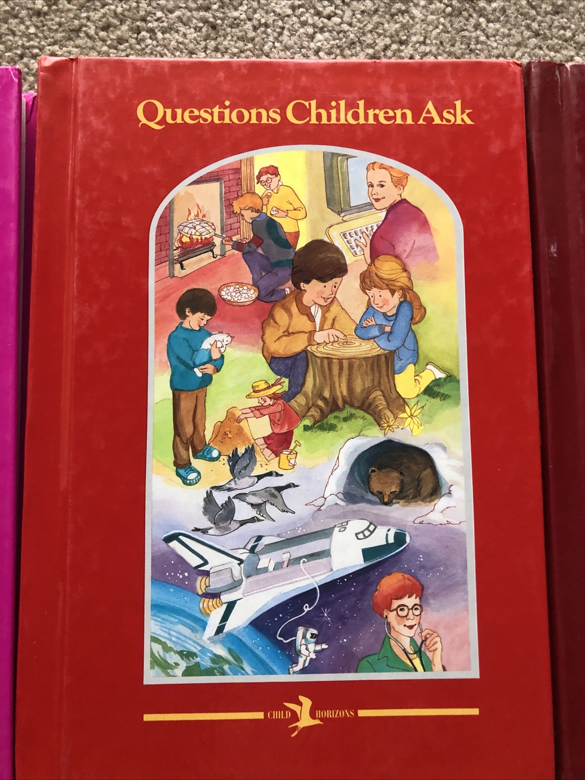 Lot of 10 Child Horizons Vintage Hardcover Books 2001 Complete Set HOMESCHOOL