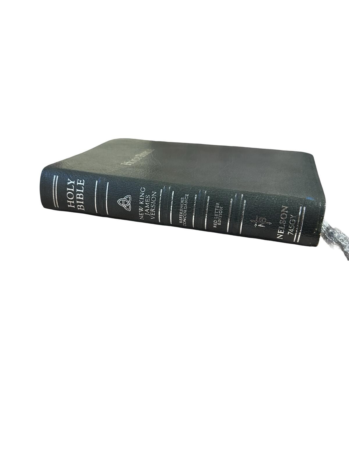 Nelson Imperial Reference Bible NKJV Red Letter Indexed Bonded Leather w/ Box