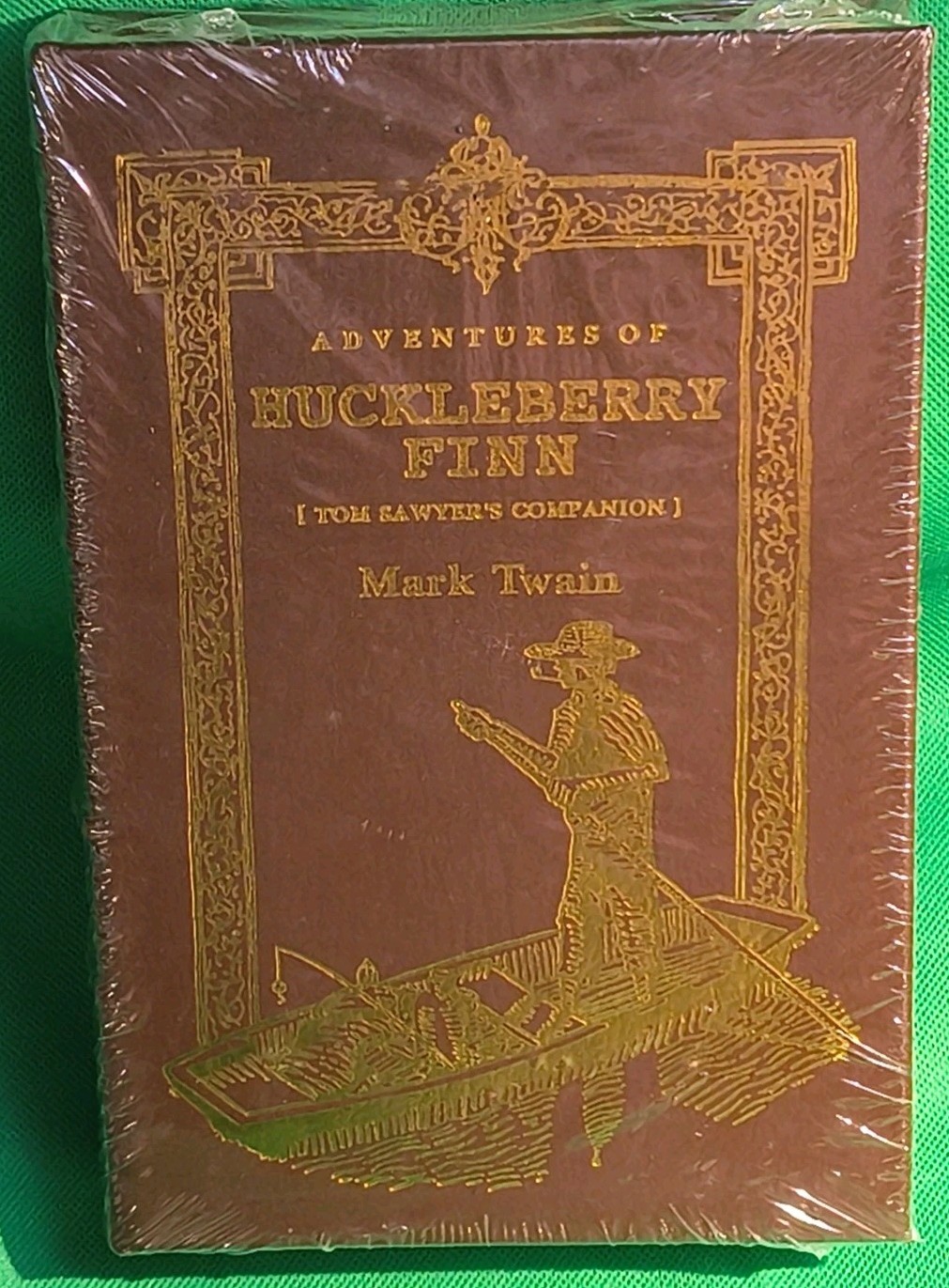 The Adventures Of Huckleberry Finn Mark Twain Leather Bound Easton Press SEALED