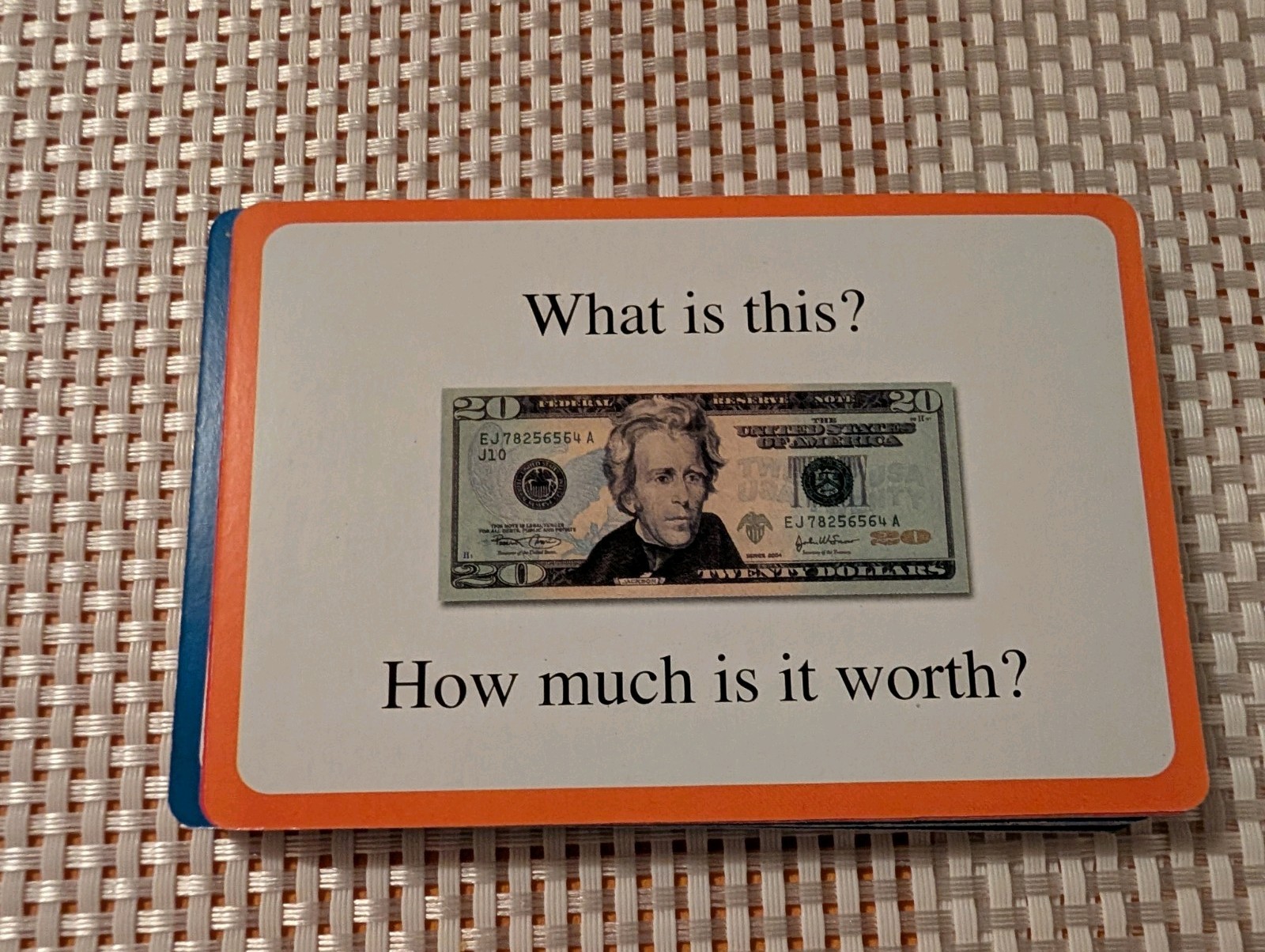 First Grade MONEY FLASH CARDS Kids 36 Cards ~ Grade 1 Learning NEW