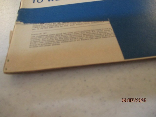 Life Magazine January 29, 1971: Feature Article on Bob Hope mail label removed
