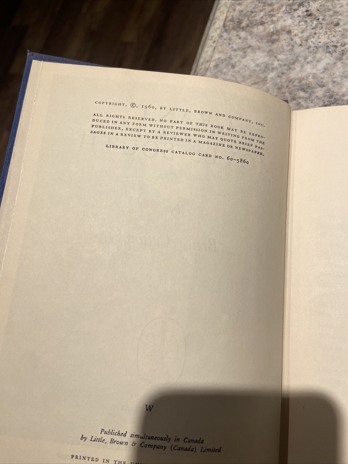 Grant Moves South Bruce Catton 1960 Little Brown and Company First Edition VTG