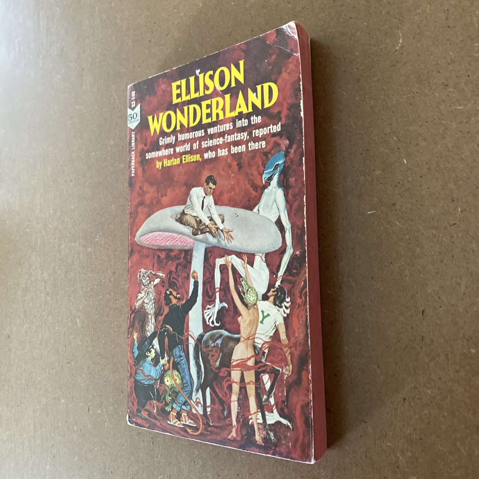 Harlan Ellison vintage 4 book lot – Oblivion, Wonderland, Visions, Shatterday