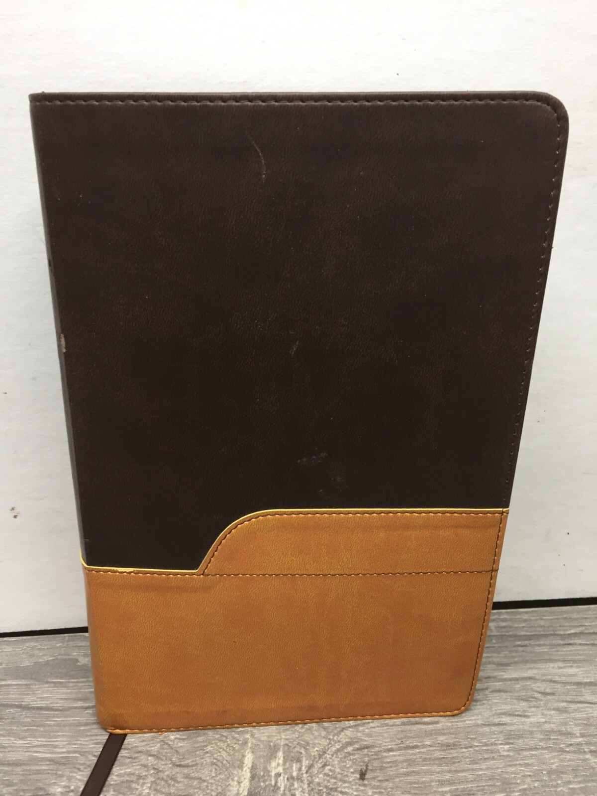 NIV Church Holy Bible, Large Print By Zondervan (2011, Leather) GOOD