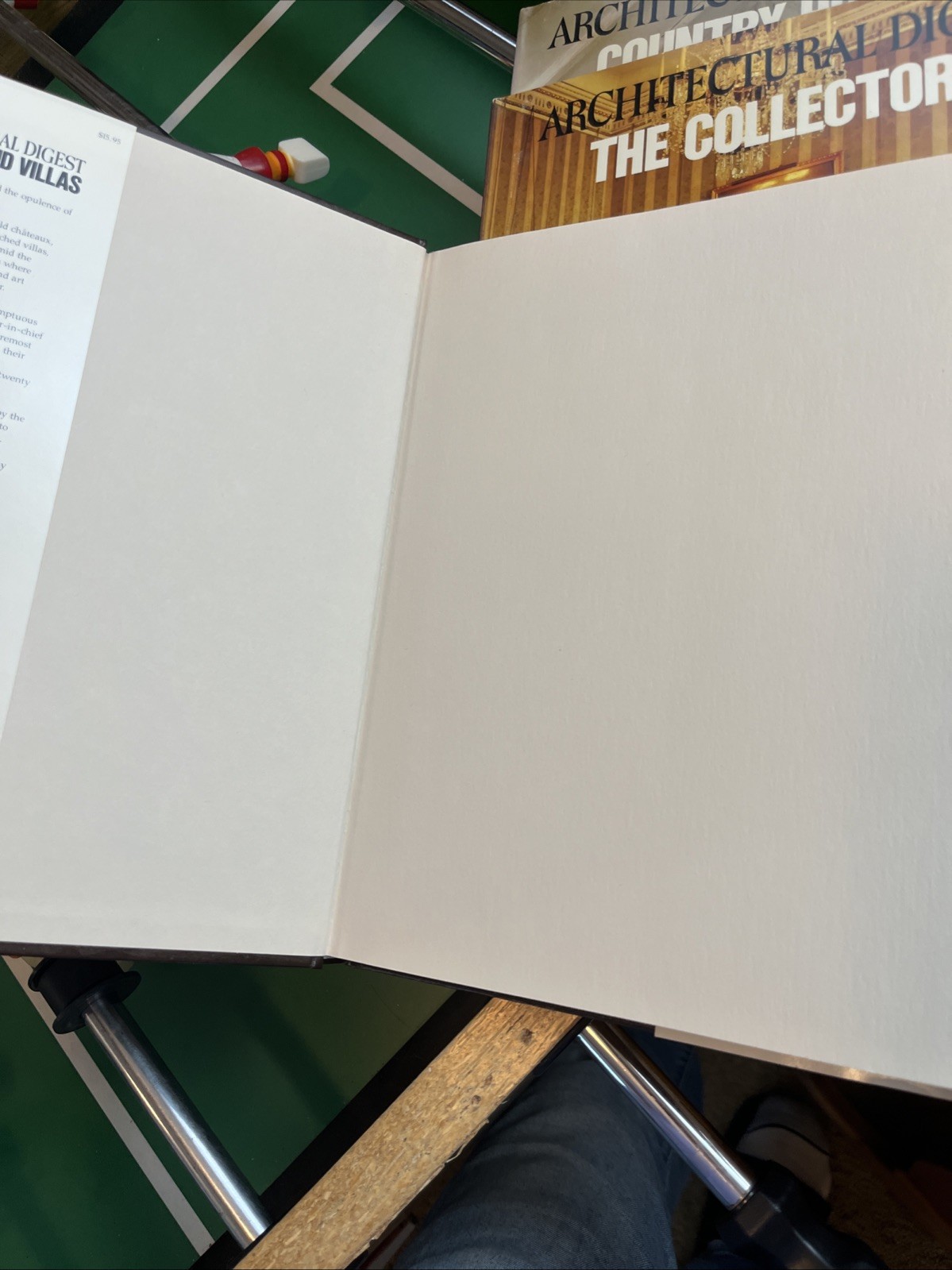 Four Vintage 1980S Architectural Digest Hardcover Books With D:Jacket Excellent
