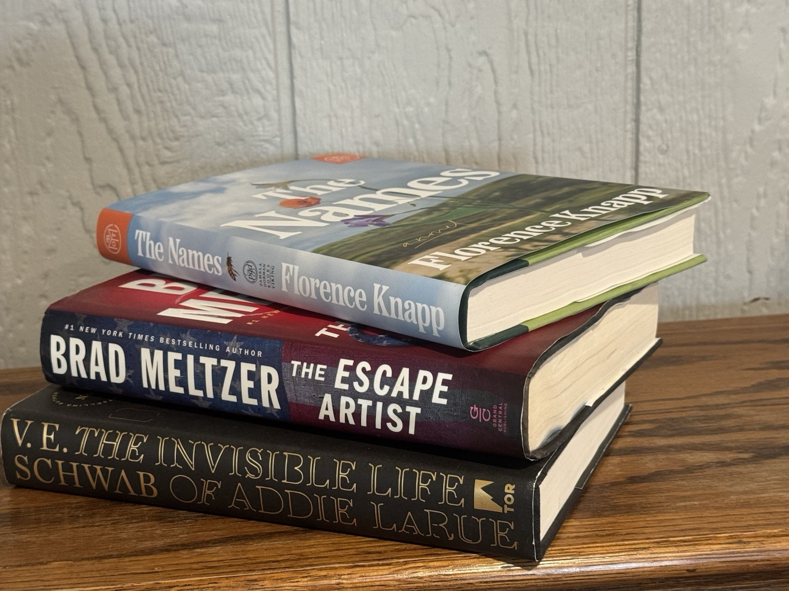 Lot Of 3 NYT Fiction Bestsellers, Hardcover, Schwab, Knapp, Meltzer