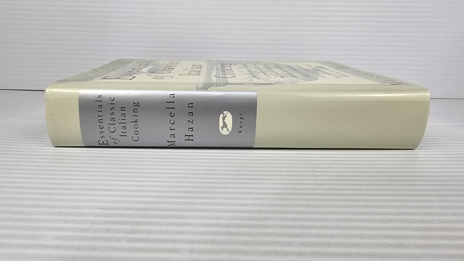 Marcella Hazan Essentials of Classic Italian Cooking 1992 HBDJ